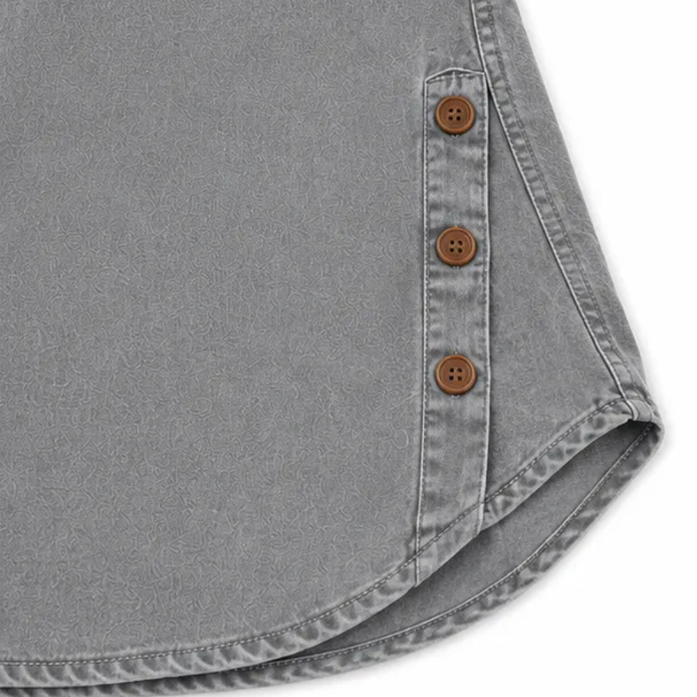 Avelyn – Tunique Henley avec Boutons Latéraux pour Femmes