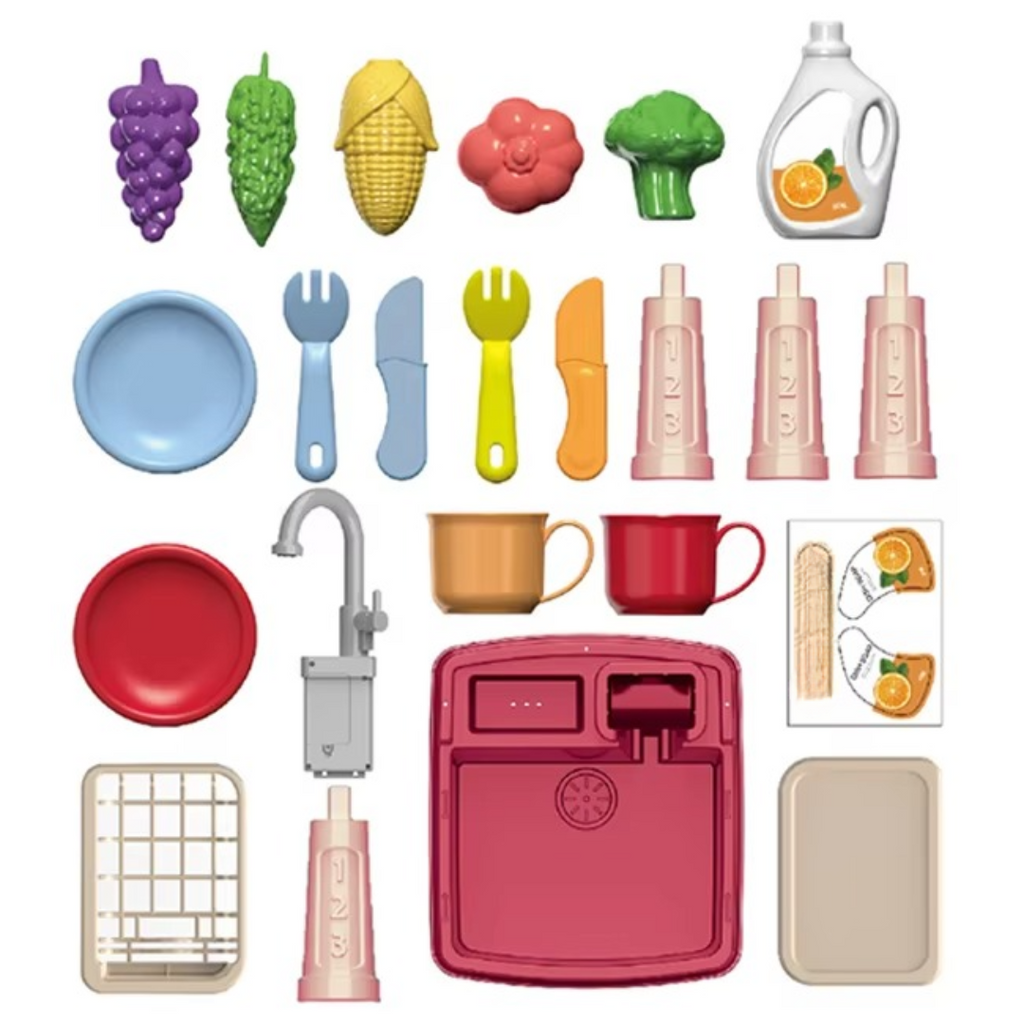 Cuisine de jeu WasserWunder avec Robinet Magique pour Enfants