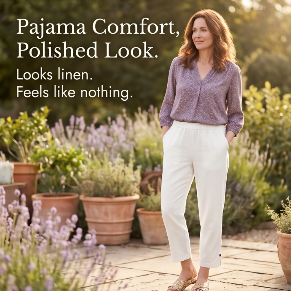 Womee – Pantalon court en stretch doux pour femmes