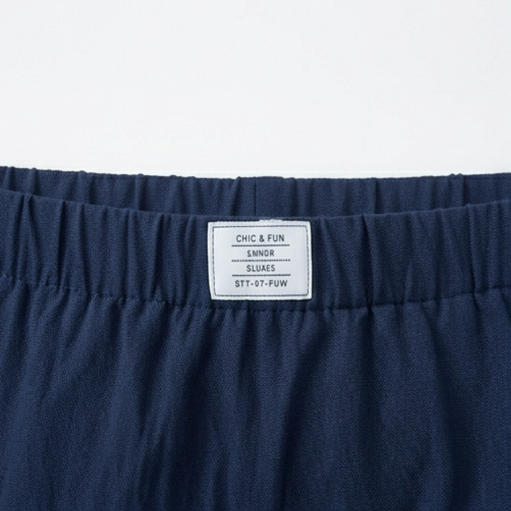 Soléva – Jupe-Short Femme à Devant Enveloppant avec Short Caché