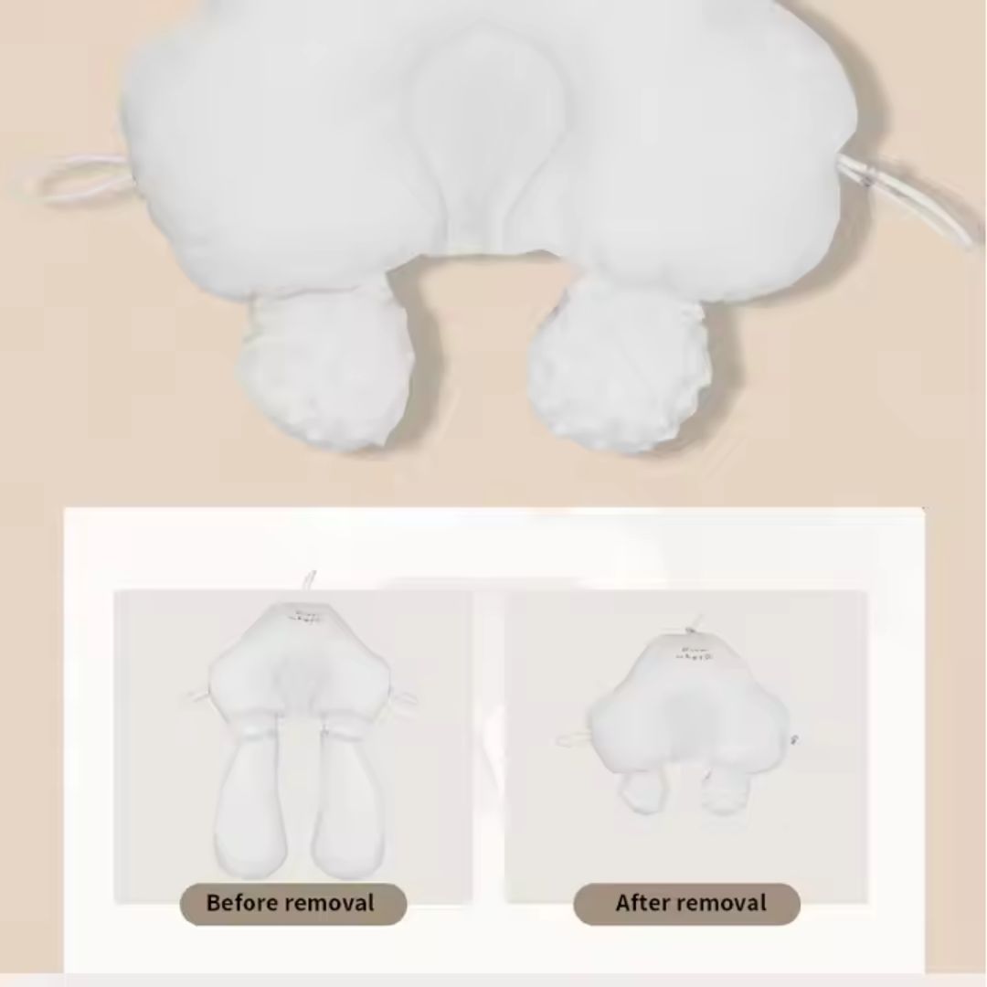Coussin de Sommeil Ergonomique pour Bébé pour un Sommeil Sain et Protection de la Tête