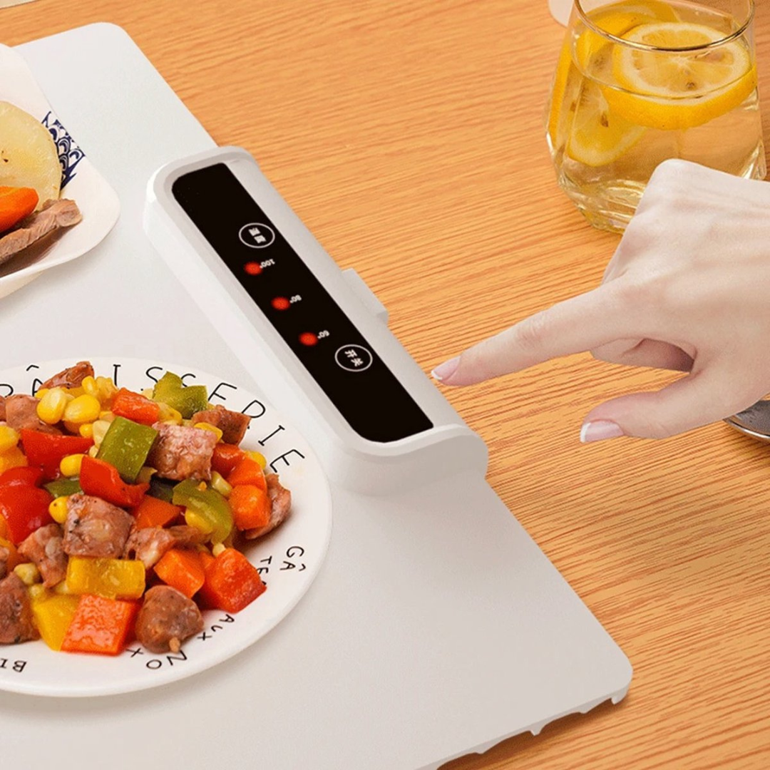 HeatTray Pro | Plat de maintien au chaud avec Bougie
