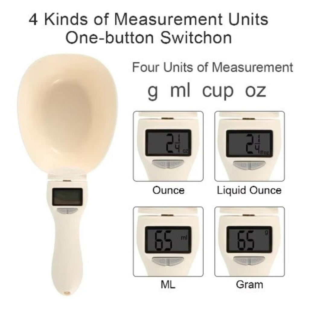 ScoopSmart | Cuillère de Mesure Numérique pour Aliments
