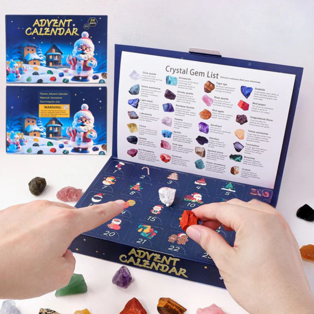 Calendrier de l'Avent Cristaux