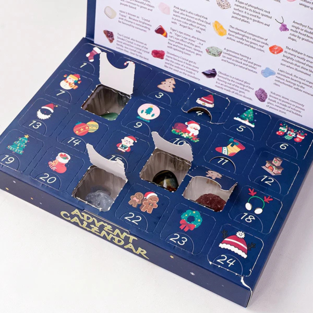 Calendrier de l'Avent Cristaux
