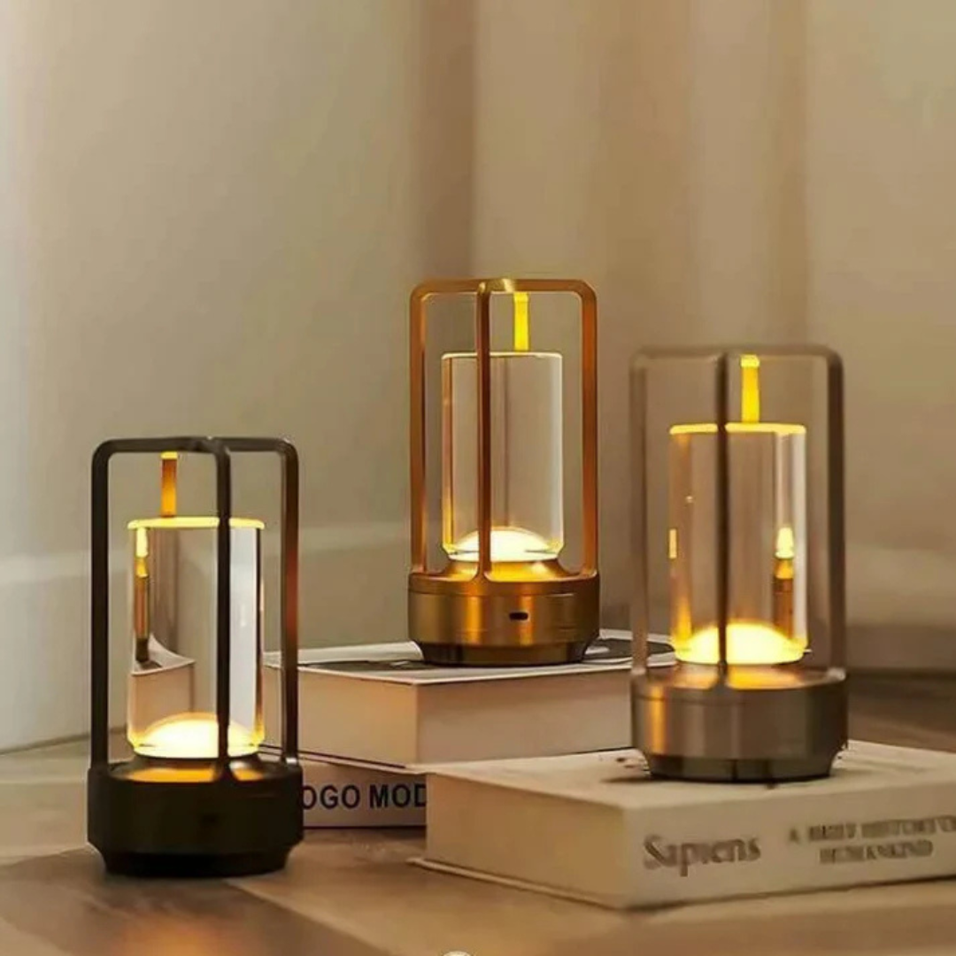 CrystalBeam | Lampe d'Ambiance Sans Fil avec 3 Modes de Couleur