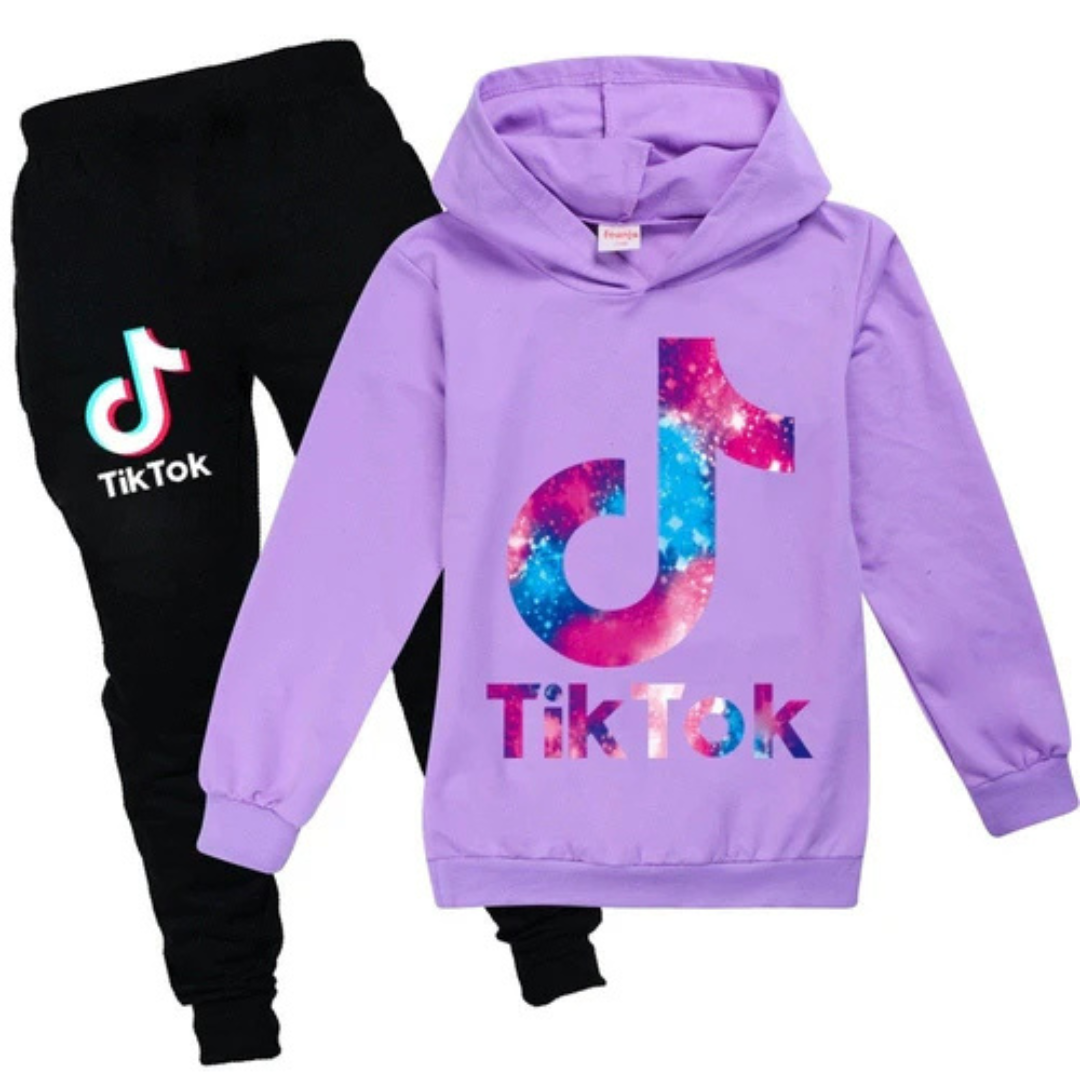 Tiktok Kids Joggingspak | Pour toujours un tiktoker | Unisexe