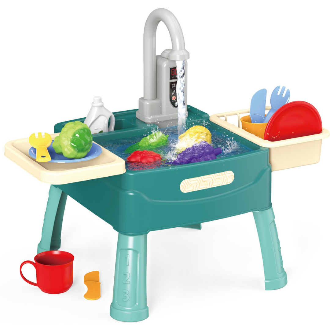 Cuisine de jeu WasserWunder avec Robinet Magique pour Enfants