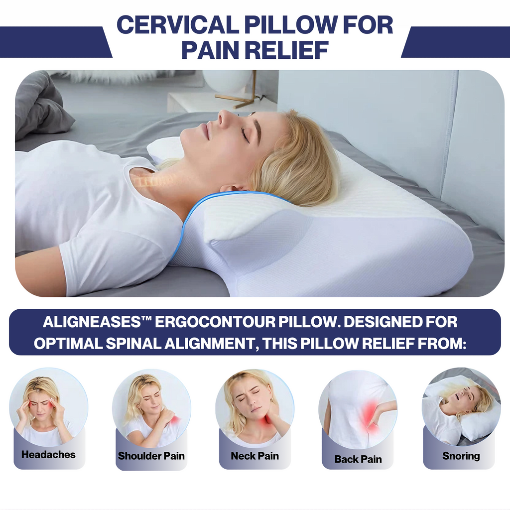 SleepEase | Coussin Orthopédique ErgoContour