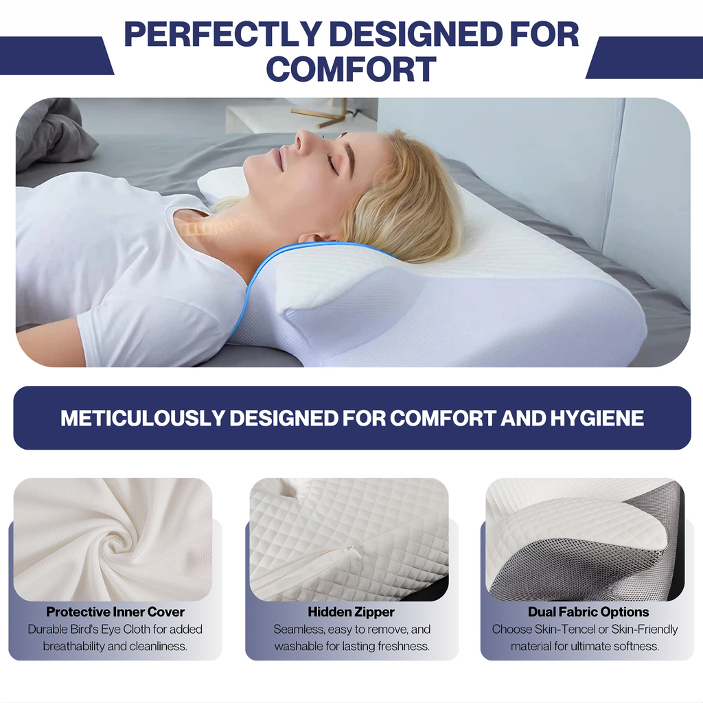 SleepEase | Coussin Orthopédique ErgoContour