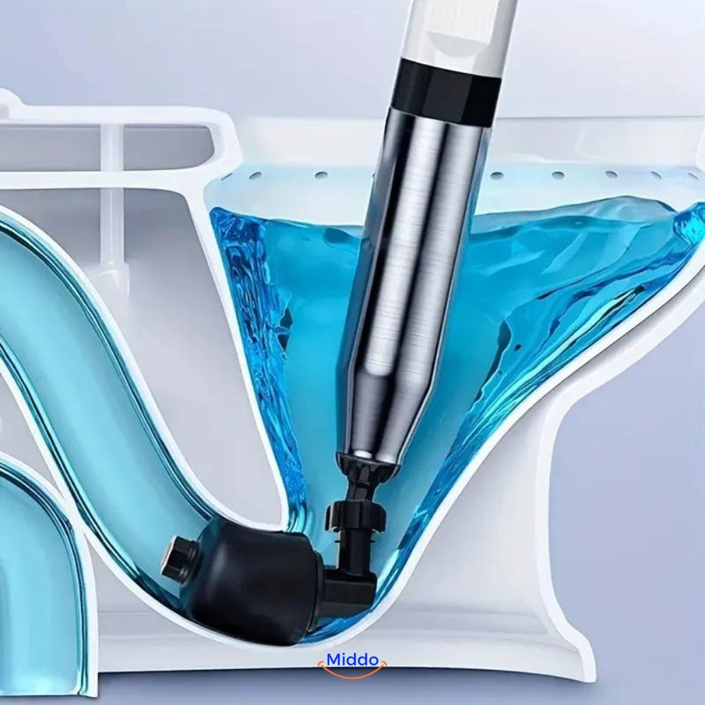 AquaLux Turbo Déboucheur à Air 2.0™ | Solution efficace pour tous vos bouchons d'évacuation !