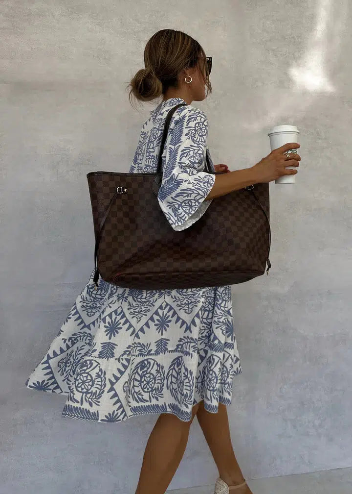 Evie™ – Robe Mini à Décolleté en V Tendance