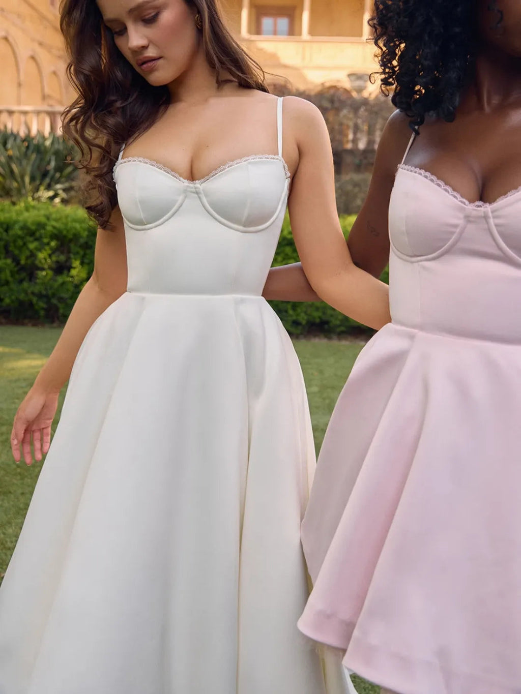 Addison | Robe midi décontractée à double couche pour le quotidien