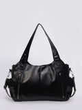 Sac à bandoulière en cuir à poches multiples