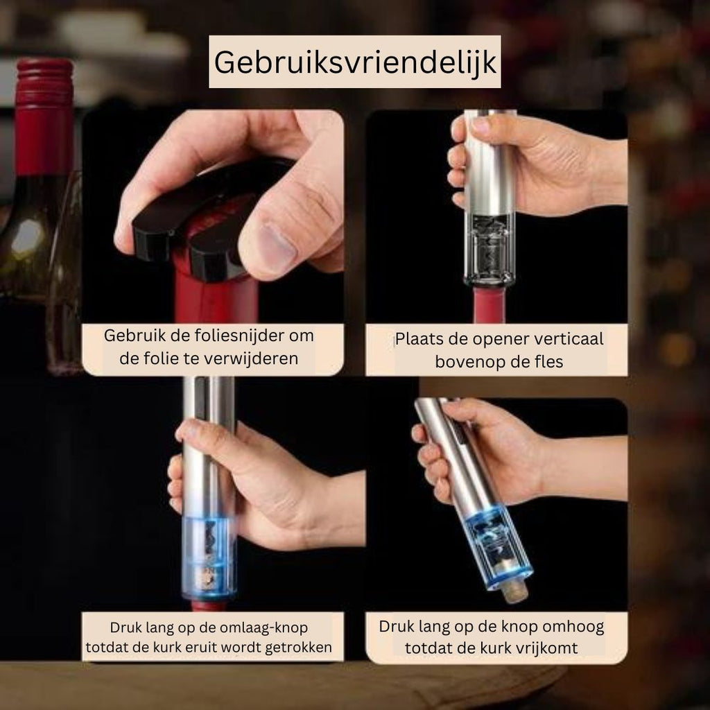 VinoMagic | Tire-bouchon à vin automatique