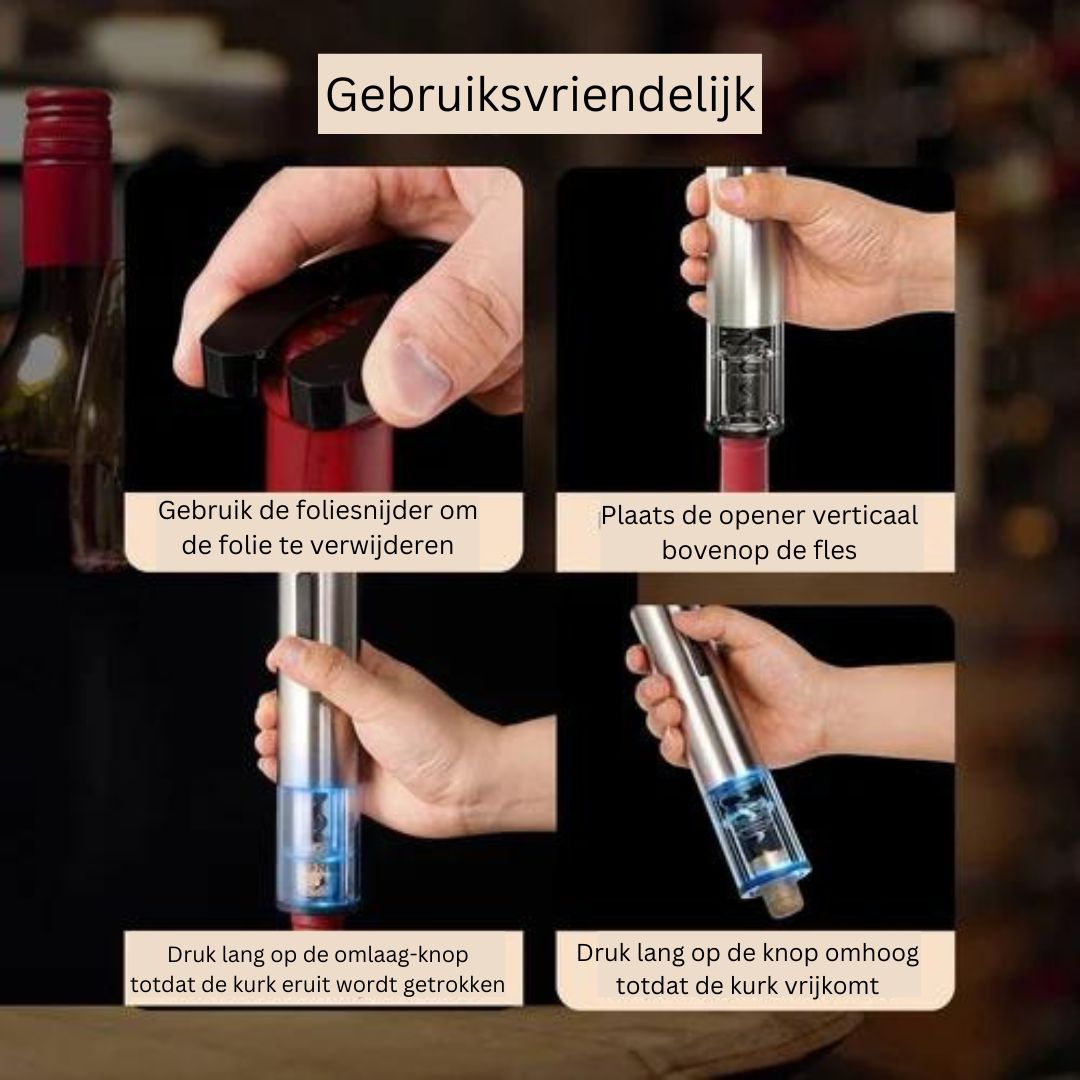 VinoMagic | Tire-bouchon à vin automatique