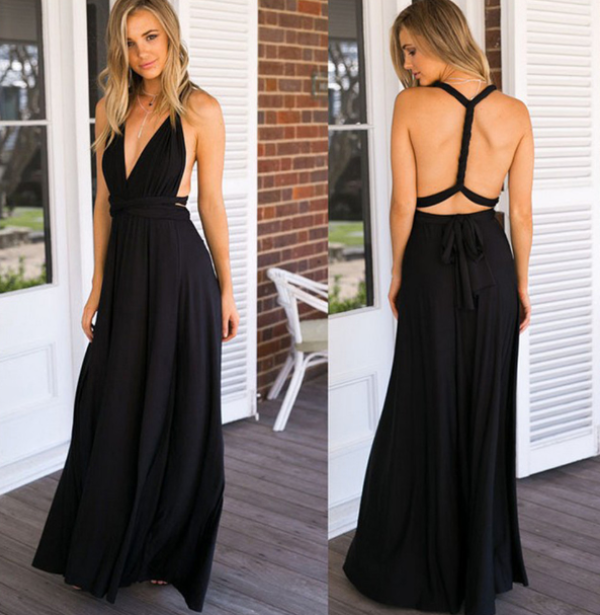 a-Lot - Robe portefeuille polyvalente avec design multiway