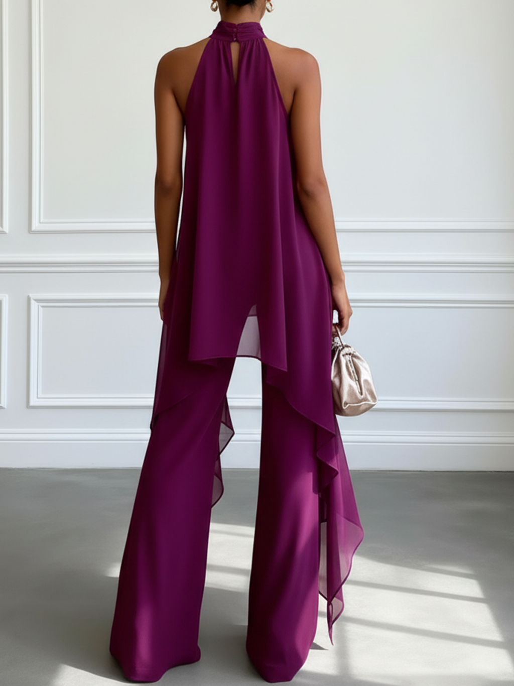 MOREAU LYON | ENSEMBLE HALTER ÉLÉGANT POUR FEMMES