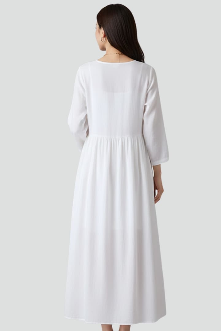 Robe Boho Femme à Coupe Décontractée