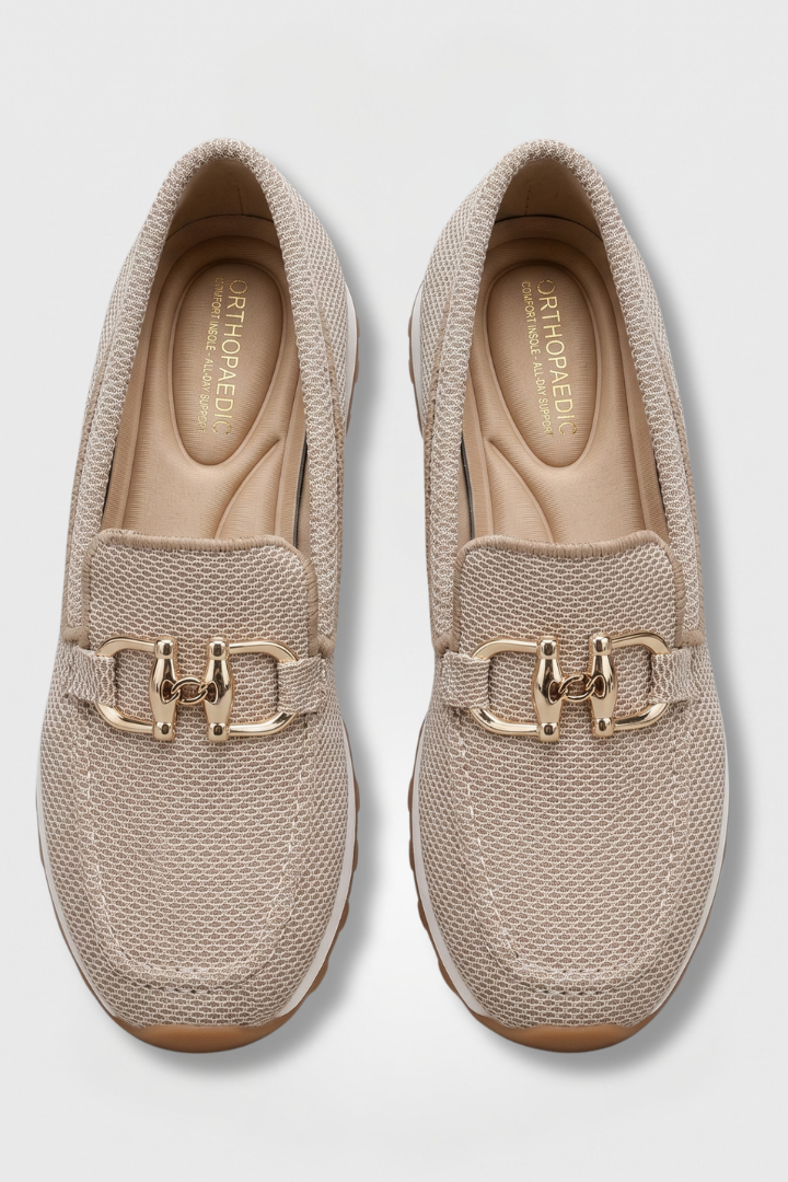 Mocassins Orthopédiques pour Femmes avec Semelle Intérieure pour un Confort Toute la Journée