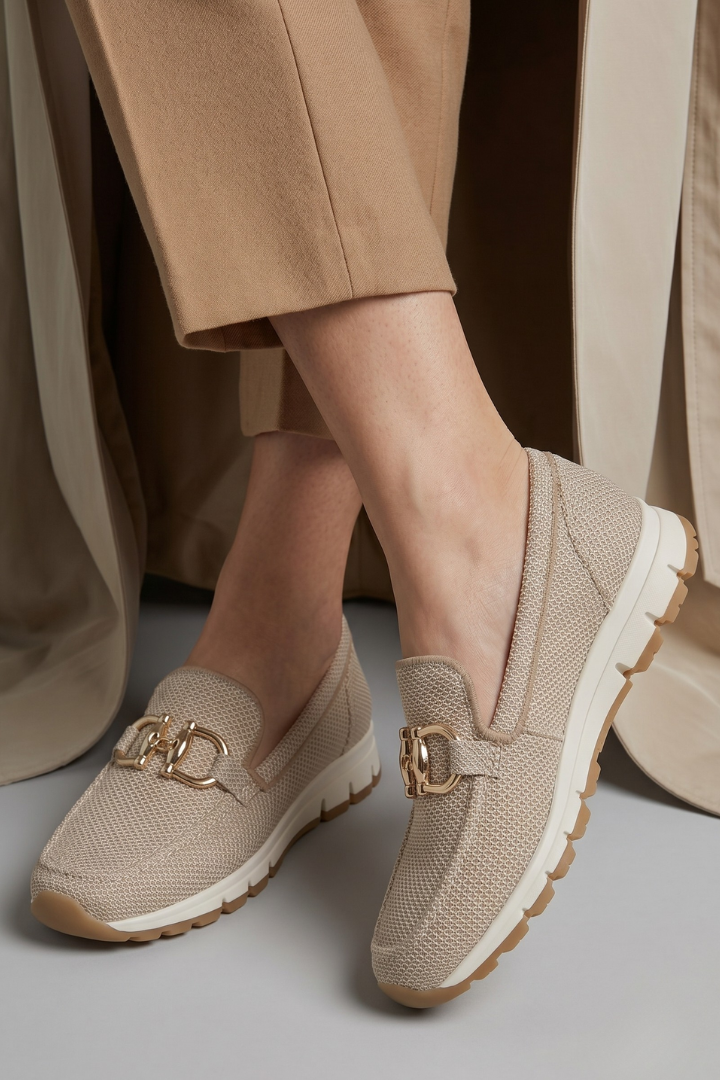 Mocassins Orthopédiques pour Femmes avec Semelle Intérieure pour un Confort Toute la Journée