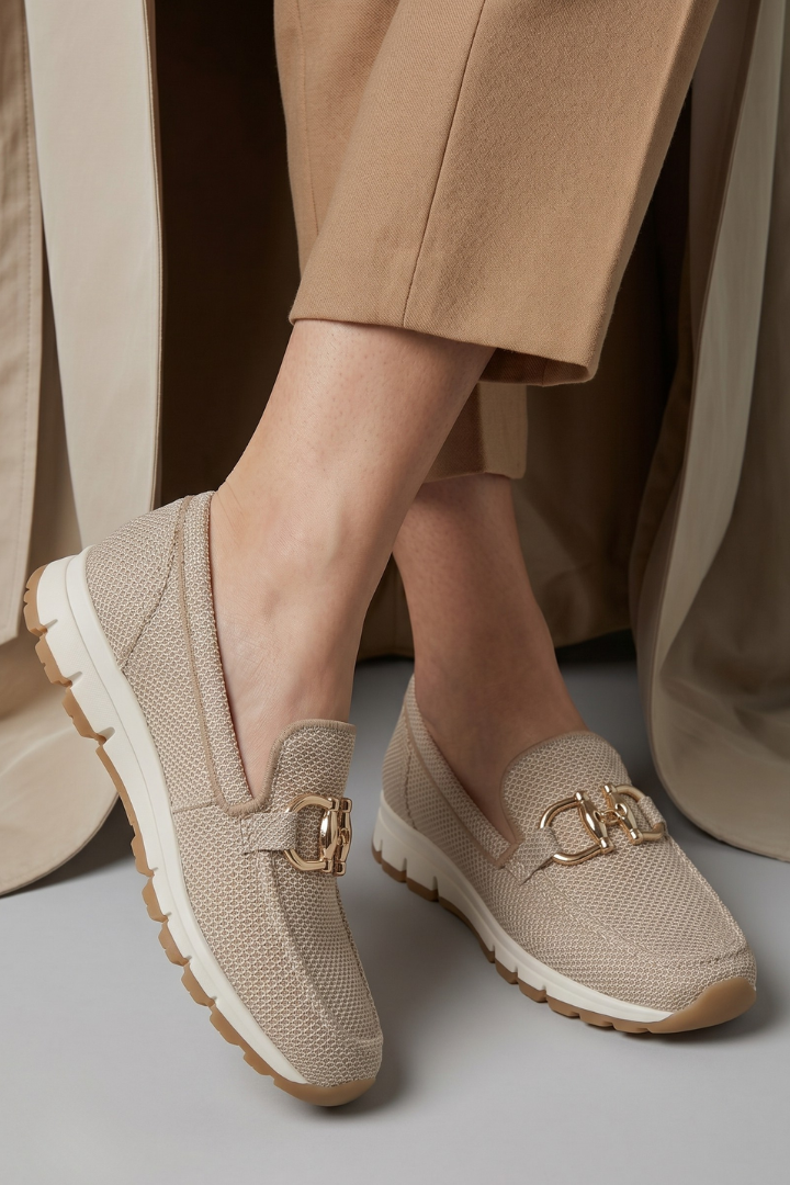 Mocassins Orthopédiques pour Femmes avec Semelle Intérieure pour un Confort Toute la Journée