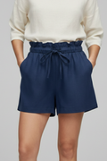 Shorts pour femmes avec taille à cordon et poches latérales