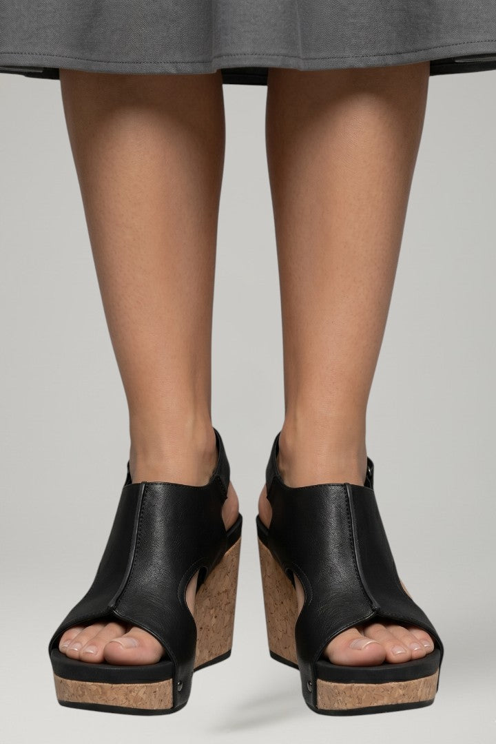 Sandales compensées pour femmes avec semelle ergonomique et brides réglables