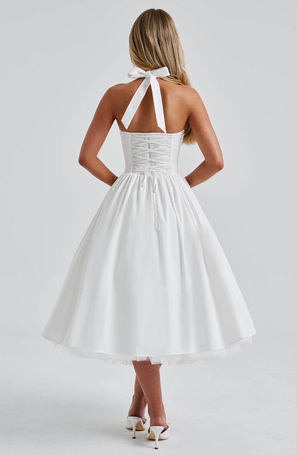 Robe Midi de Mariée Élégante Esplendor