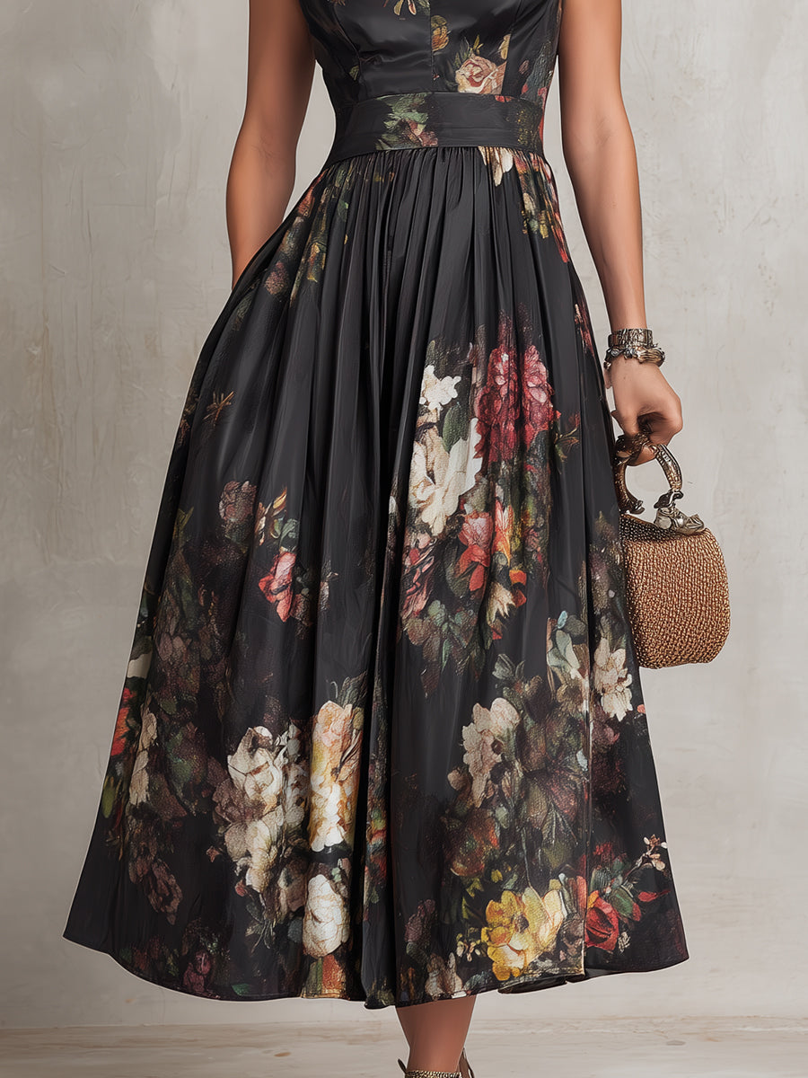 Brianne™ Robe Midi Élégante