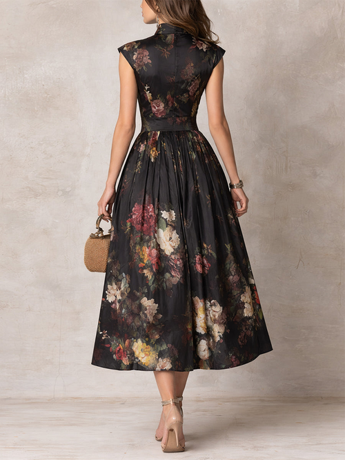 Brianne™ Robe Midi Élégante