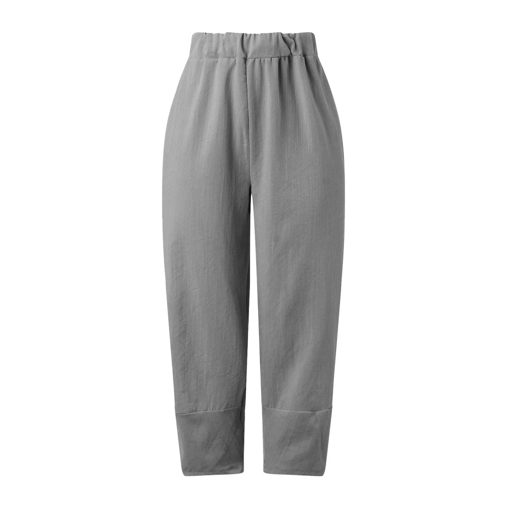 Pantalon d'Été Femme | Coupe Ample & Longueur Cheville
