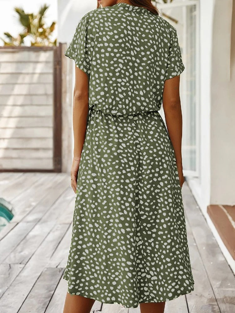 Robe d'été Femme | Longueur midi & Taille ajustable