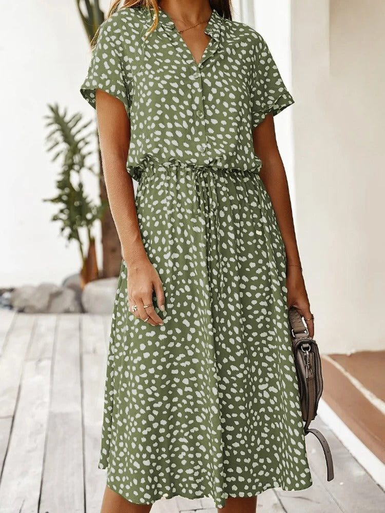 Robe d'été Femme | Longueur midi & Taille ajustable