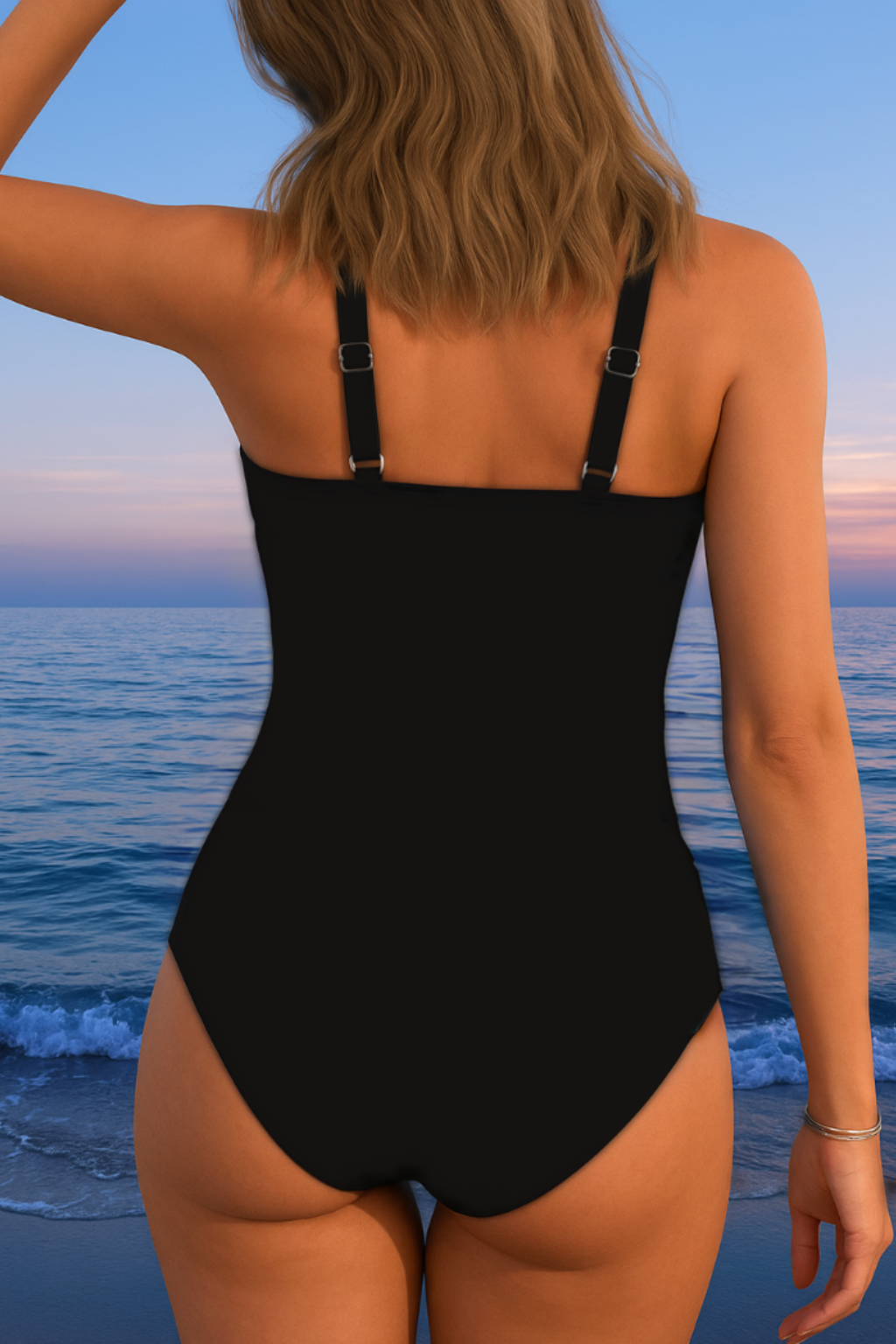 Éloria – Maillot de bain élégant avec motif coloré
