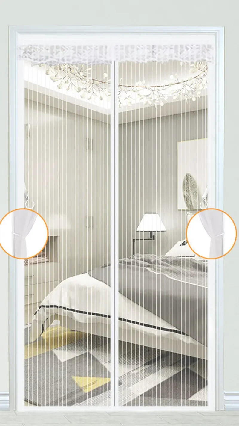 Porte Moustiquaire Magnétique Pour Insectes Installation Simple