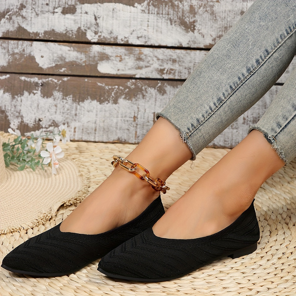 Chaussures plates confortables pour femmes