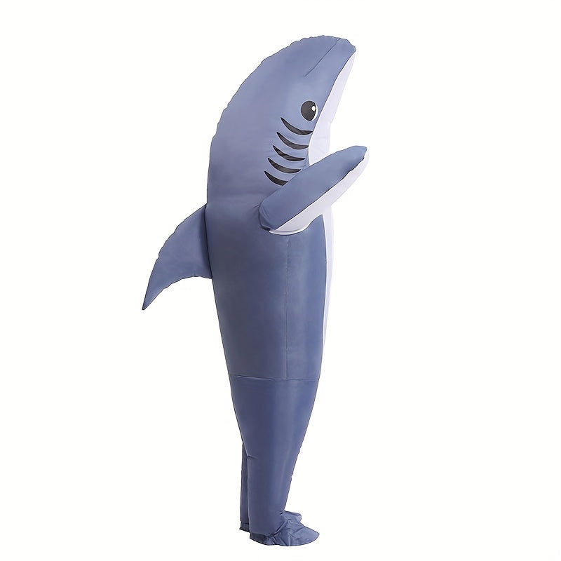 Costume Gonflable Unisexe de Requin pour Halloween | Amusant Costume Complet
