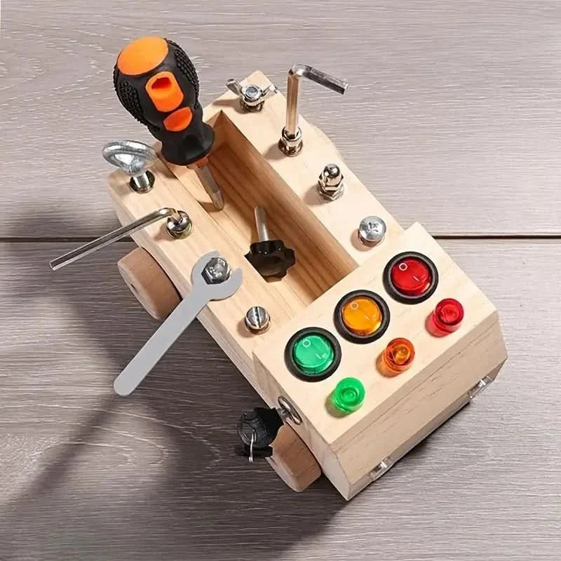 Tableau d'activités Montessori – Jouet d'apprentissage interactif pour enfants pour développer la motricité fine et les compétences cognitives