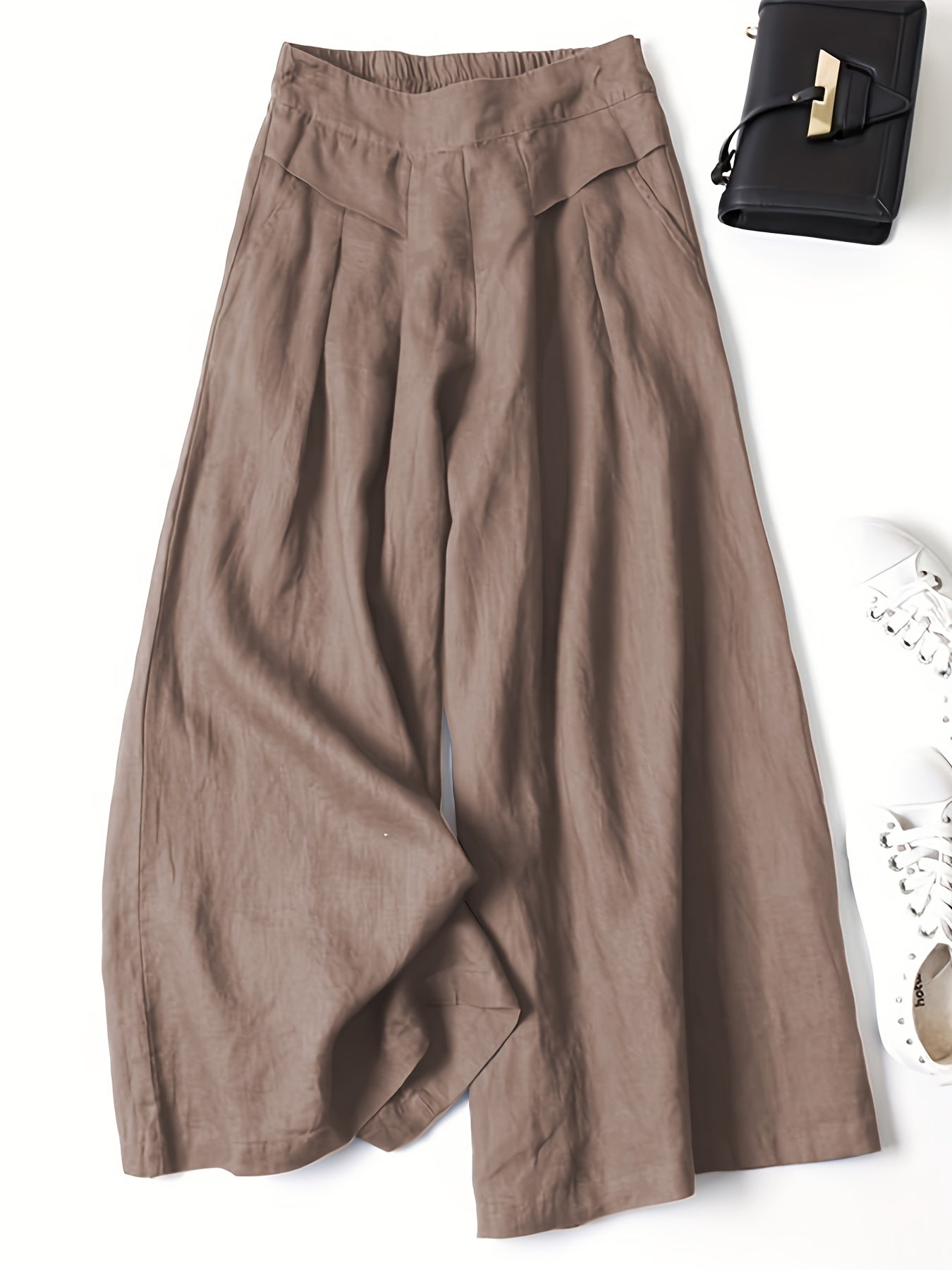 Bella™ - Pantalons Capri confortables à jambe large