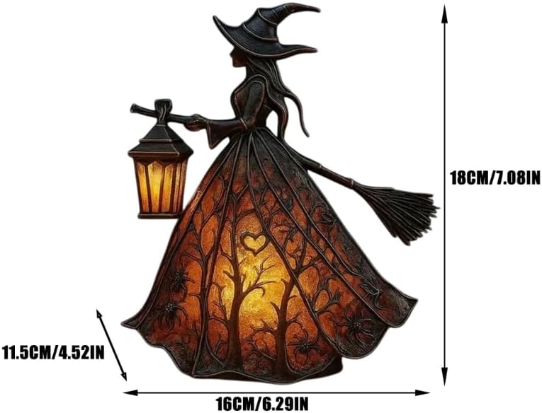 WitchGlow Lanterne | Lampe Halloween Envoûtante