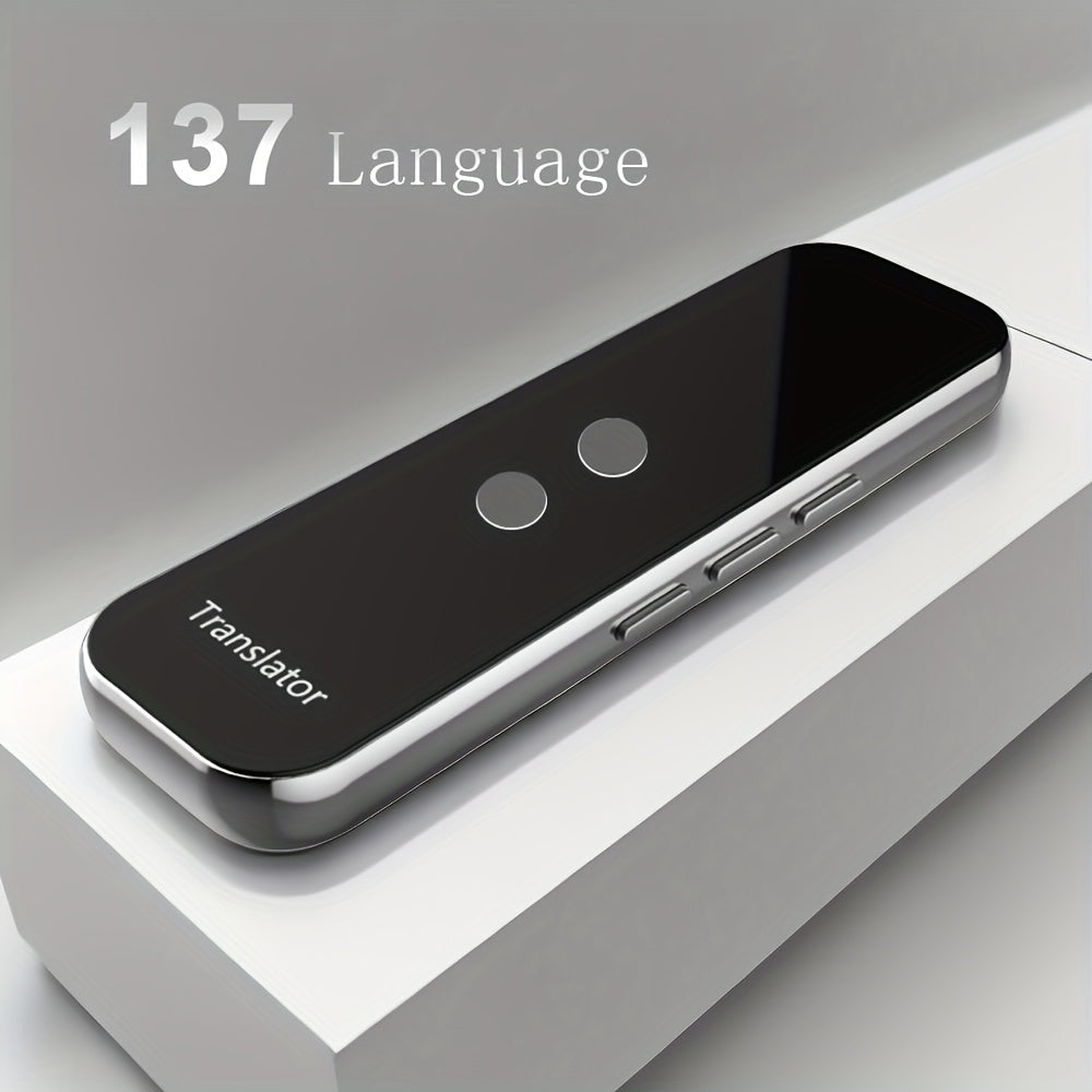 Traducteur Portable Bidirectionnel avec Wi-Fi Intégré et Batterie USB Rechargeable - Appareil de Voyage Compact pour une Communication Sans Effort