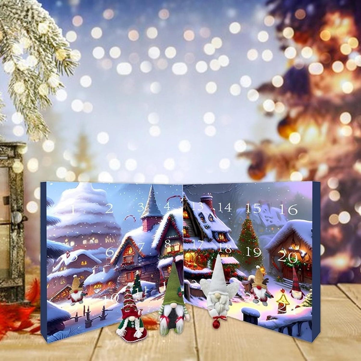 Calendrier de l'Avent Magique d'Hiver 2026 – Compte à Rebours de 24 Jours jusqu'à Noël