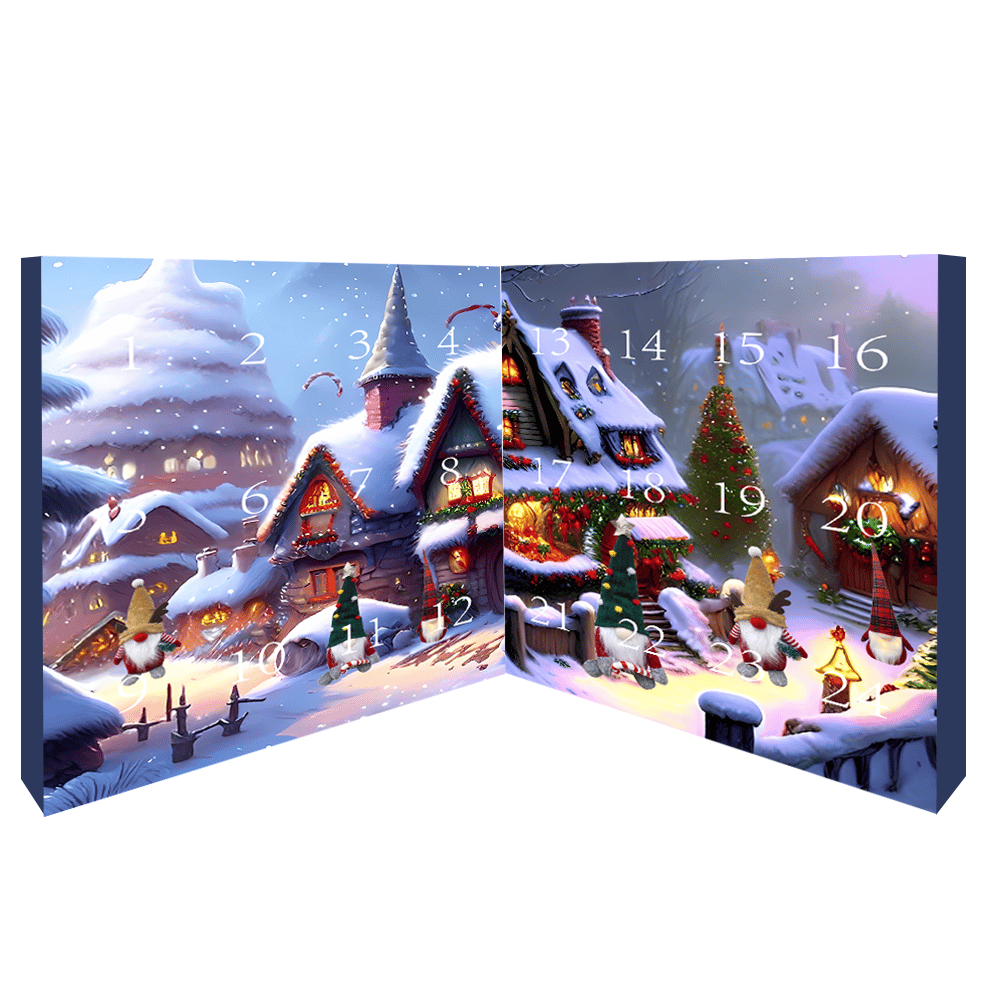 Calendrier de l'Avent Magique d'Hiver 2026 – Compte à Rebours de 24 Jours jusqu'à Noël