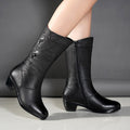 Fiora | Bottines pour femmes avec plateforme et talon bloc