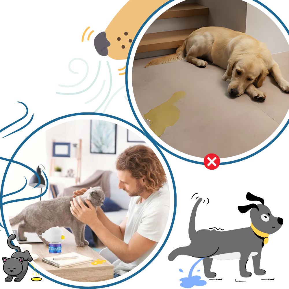 Soulagement de l'Anxiété pour Animaux de Compagnie