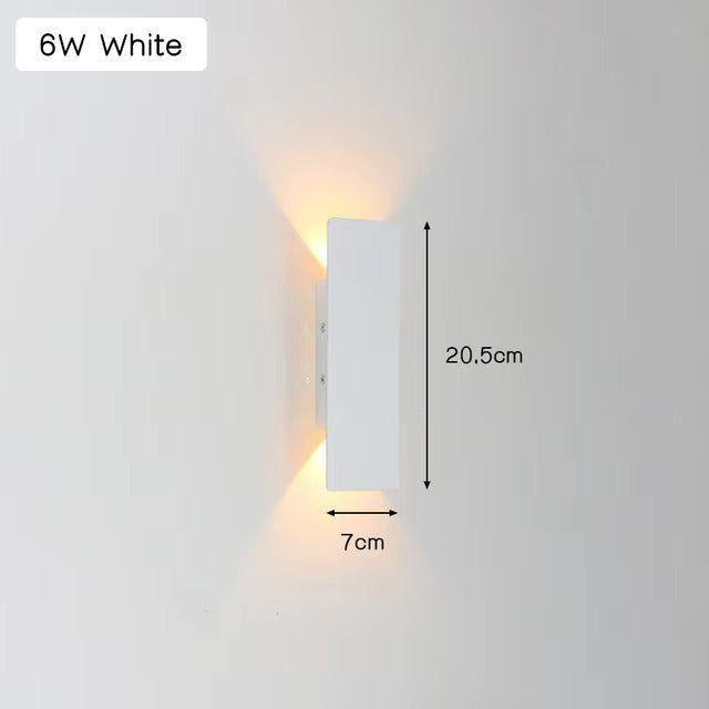 Applique LED LuxeWall - Extérieur - Moderne - Aluminium