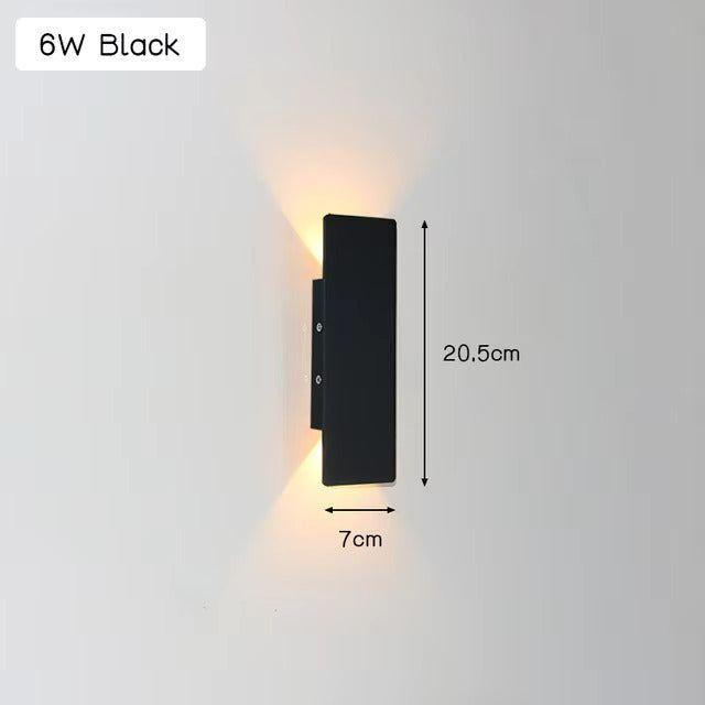 Applique LED LuxeWall - Extérieur - Moderne - Aluminium