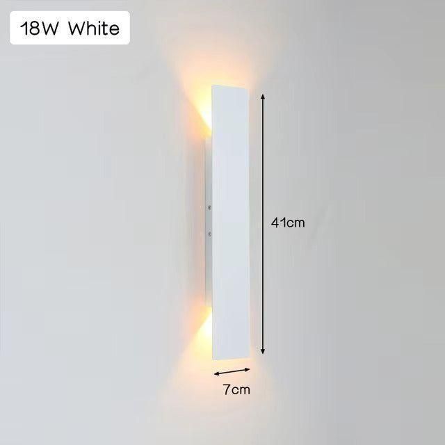 Applique LED LuxeWall - Extérieur - Moderne - Aluminium