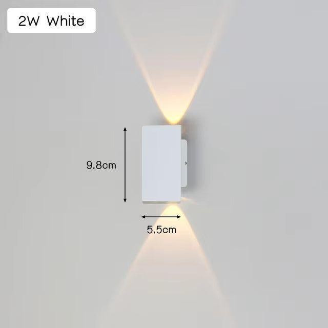 Applique LED LuxeWall - Extérieur - Moderne - Aluminium